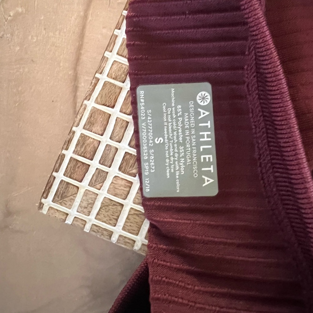 Athleta Renew Ribbed Tee - Picture 6 of 6